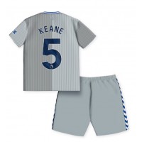 Everton Michael Keane #5 Tretí Detský futbalový dres 2023-24 Krátky Rukáv (+ trenírky)